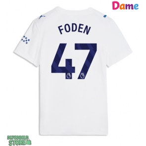 Manchester City Phil Foden #47 Replika Tredjetrøje Dame 2026-27 Kortærmet